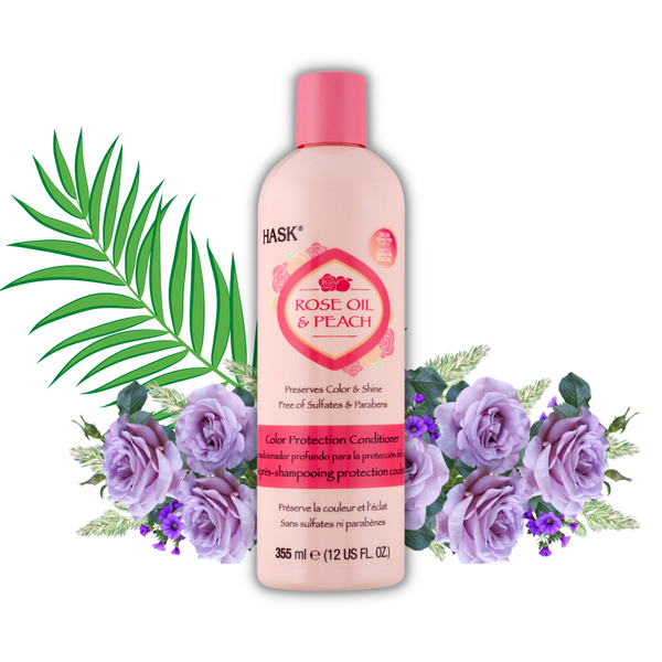 Hask Rose Oil & Peach Color Protection Conditioner